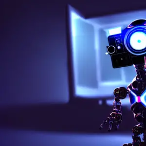 robot taking as screencap
