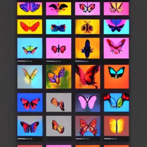 butterflies thumbnails