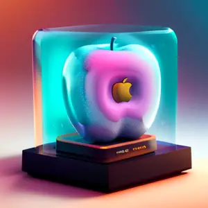Apple in box