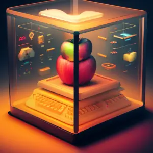 Apple in a box